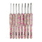 #A 8pcs Printed Crochet Hook Kit DIY Stitching Needle Yarn Knitting Craft Tools