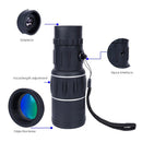 16X52 Dual Focus Monocular Waterproof Outdoor Hunting Spotting Telescope