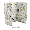 Kitchen Oil Splatter Aluminium Foil Gas Stove Foldable Baffle Plate (A)