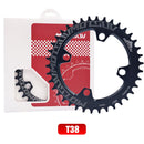 94+96BCD MTB Bicycle Crank Round Chainring Chain Wheel Crankset Plate (38T)