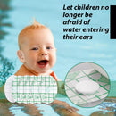 10Pcs Baby Waterproof Ear Stickers Kids Ear Protector for Swimming Showering`