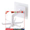 360 Degree Rotating & 180 Degree Tilt Kitchen Hook Rack 6-Claw (White) Newly
