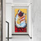 Abstract Feather Oil Paint By Numbers DIY Handpainted on Canvas Wall Art Pict