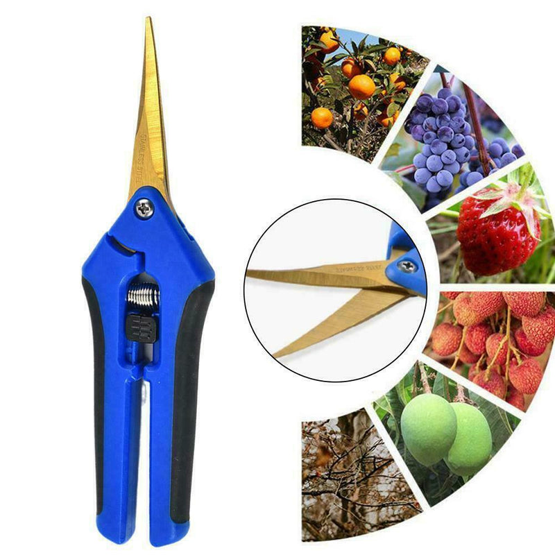 Trimming Scissors Bud Pruning Shears Plant Sharp TriAU10 Best G9G9