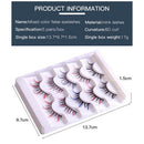 Eyelashes Spiky Manga Lashes Colored Lashes That Look Like Individual Clusters