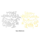 Halloween Cutting Dies Stencils Scrapbook Embossing DIY Album Card (MS-477)
