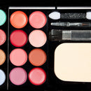 Makeup Palette Set Eyesshadow Foundation Blusher Puff + 20Pcs Powder Brush-109275