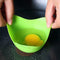Kitchen Silicone Egg Poacher Poaching Pod Pan Poached Cup Mould B3E2
