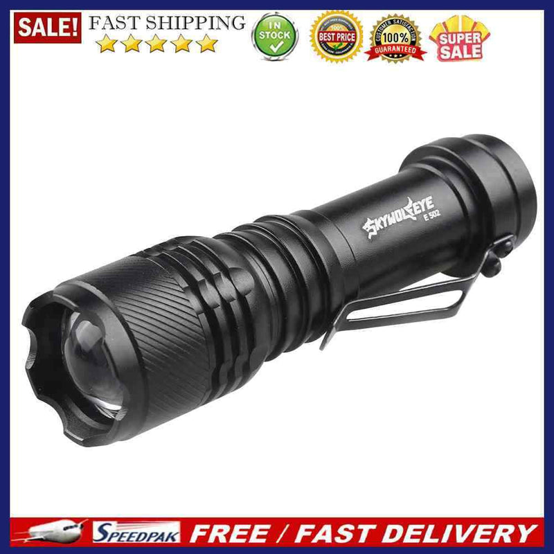 Ultra Bright Handheld Pen Clip Light Torch Retractable for Camping Emergenc