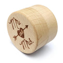 Rustic Wedding Wood Ring Box Holder Jewelry Customized Bearer Box (JM01520)