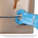 Blue Sterilized Piercing Clamps Body Piercing Forceps Clamp Piercing Tools Ki