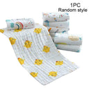 6-layer Cotton Children's Face Wash Towel Baby Feeding * 25 Towel 50cm U5W9 U4P4
