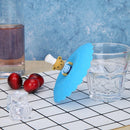 Silicone Heat-resistant Dust-proof Cup Lids Bowl Cover Food Wrap Lid (Bear)
