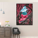Full Round Drill Diamond Painting Cherry Tree 5D DIY Mosaic Wall Picture