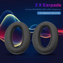 1 Pair Replacement Ear Pads for Sony WH1000XM2 MDR-1000X Headphones (Black)