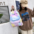 Fashion Shoulder Satchel Children Outdoor Sports Oxford Cloth Zipper School Bag