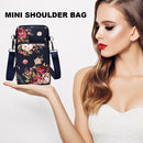 Womens Mini Mobile Phone Bag Oxford Female Mini Coin Key Purse Wristlet Clutch