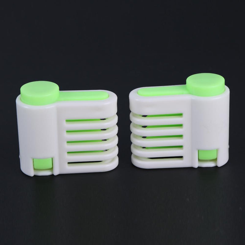 2pcs 5 Layers Adjustable DIY Cake Slicer Bread Cutter Home Bake Tool(Green)