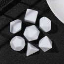 Entertainment Tool Game Accessory Dices Set Gaming Drinking Dice Blank Dice