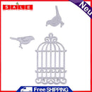 Metal Bird Net Die Punch Molds for DIY Scrapbooking Photo Album Decorative