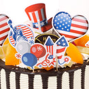 Festival Accessory Cake Topper 4th of July Cake Decoration Independence Day