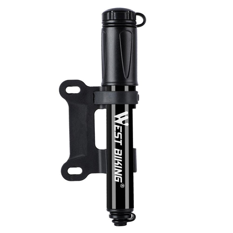 WEST BIKING 100PSI Bicycle Air Pump Portable MTB Pump for Basketball