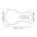 Windshield Acrylic Guard Lense Cover Side Windshield Headlight Protector