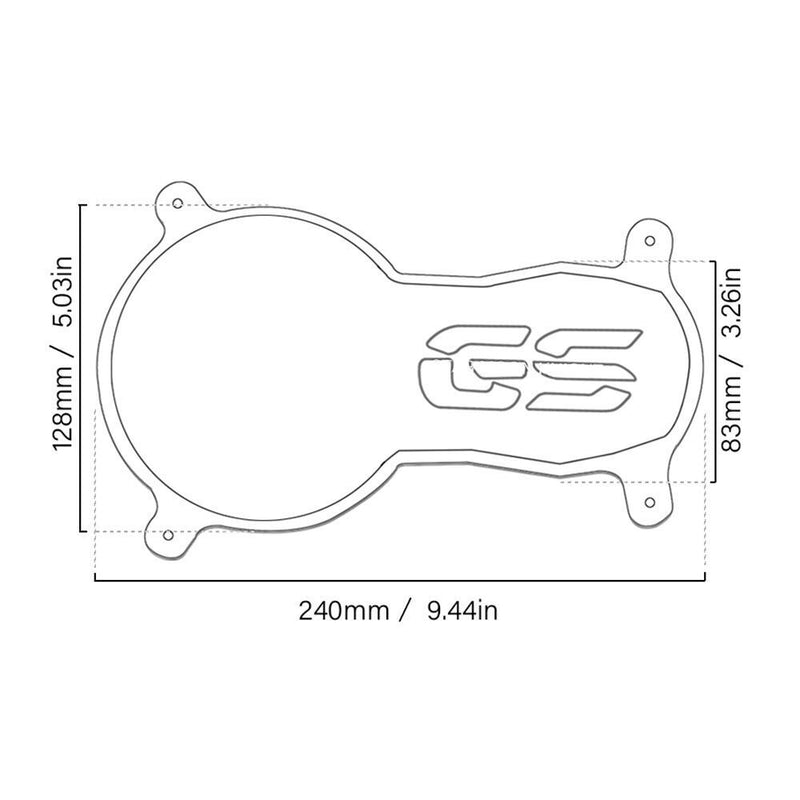 Windshield Acrylic Guard Lense Cover Side Windshield Headlight Protector