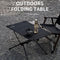 Shinetrip BBQ Picnic Hiking Table Foldable Camping Furniture Desk (Black)