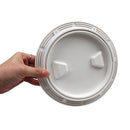 White Round Access Hatch 8 Inch Boat Deck Cover Lid Marine Sailing Inspection