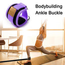 Fitness Ankle Straps D-Ring Foot Support Cuffs Sports Feet Guard (Purple) Newly
