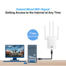 WiFi Repeater 2.4GHz 5.8GHz 1200Mbps Wi-Fi Amplifier Range Extender AP (EU)