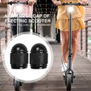 2pcs Electric Scooter Valve Stem Cap Dust-proof Cover for M365 Pro (Black) Newly