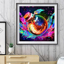 5D DIY Diamond Painting Crystal Ball Full Round Drill Mosaic Art Picture Decor