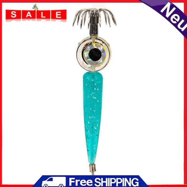 LED Fish Bait Lure Light Squid Fishing Octopus Sea Underwater Lamp (Blue)