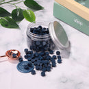 200pcs Octagon Sealing Wax Blue Wax Beads for Envelope Invitation DIY (K) Newly