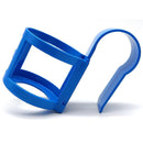 2pc Water Cup Hanging Holder Hook for Above Swimming Pool Side Shelf Blue