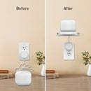 1pc Smart Speaker Wall Bracket for Google Nest WiFi Wireless Router (White)