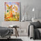 Girl Frameless Picture Oil Paint By Numbers Hand Painted Picture for Living Room