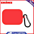 Silicone Charging Box Cases for SONY LinkBuds Wireless Earphone (Red)