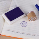 Inkpad DIY Home Stamp Ink Pad Scrapbooking Printing Stationery(Purple)