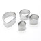 Rose Cutter Set Stainless Steel Fondant Molds Cake Decorating Moulds Newly