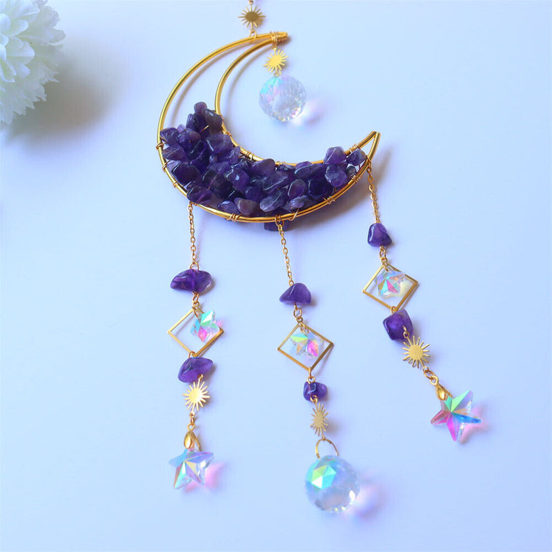 #A Wind Chime Crystal Catcher Pendant Prism Chaser Jewelry Home Curtains Decor