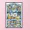 Partial Embroidery Set Cross Stitch Needlework Kit 14CT House Cabinet Artwork