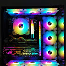 RGB Ventilador Cooler 6 PIN Heatsink Cooling Fans Chassis Fan Computer Case Fan