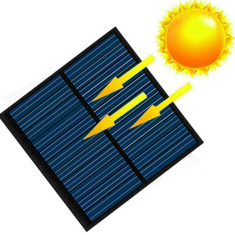 Mini 5.5V 80MA Solar Panel Solar System DIY For Light Chargers A3F9 Phone T M1A5