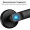 Fingerprint Door Lock Handle Smart Biometric Entry with 2 Keys (Black) Newly