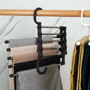 Trousers Pants Tie Storage Shelf Closet Organizer Stainless Steel Clothes H