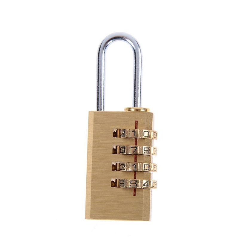 Door Gym Combination Padlock Travelling Code Lock 4 Digits Number Password Lock