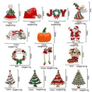 Garland Rhinestone Jewelry Gift Christmas Brooches Pin Christmas Decoration